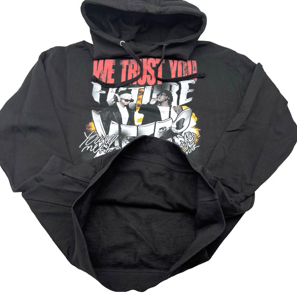 2024 Future Metro Boomin WE TRUST YOU Black Pullover Tour Merch Hoodie Unisex M - Picture 5 of 10